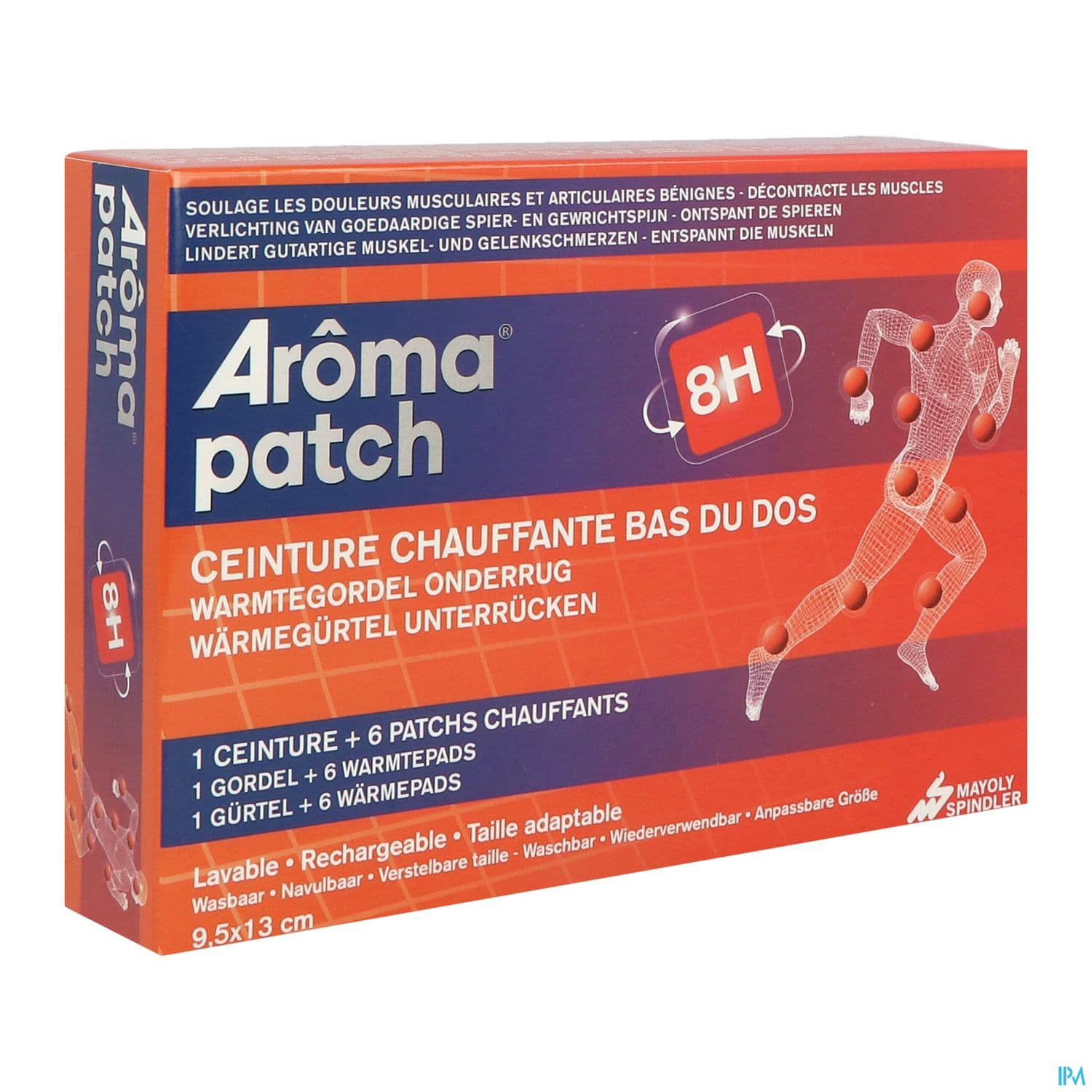 AROMA PATCH CHAUFF CEINTURE X6