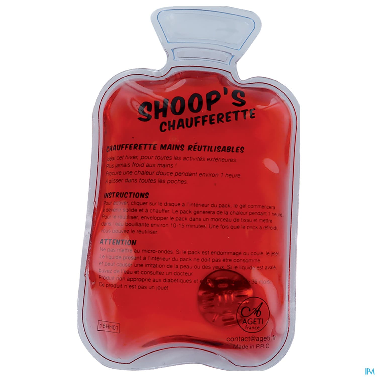 Shoop's Chaufferette Couleur