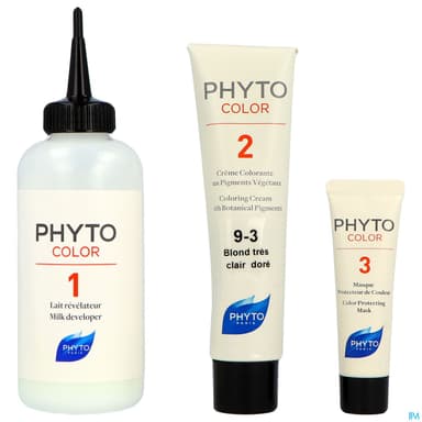 PHYTO COLOR 9,3 BLOND TR CLAIR DOR
