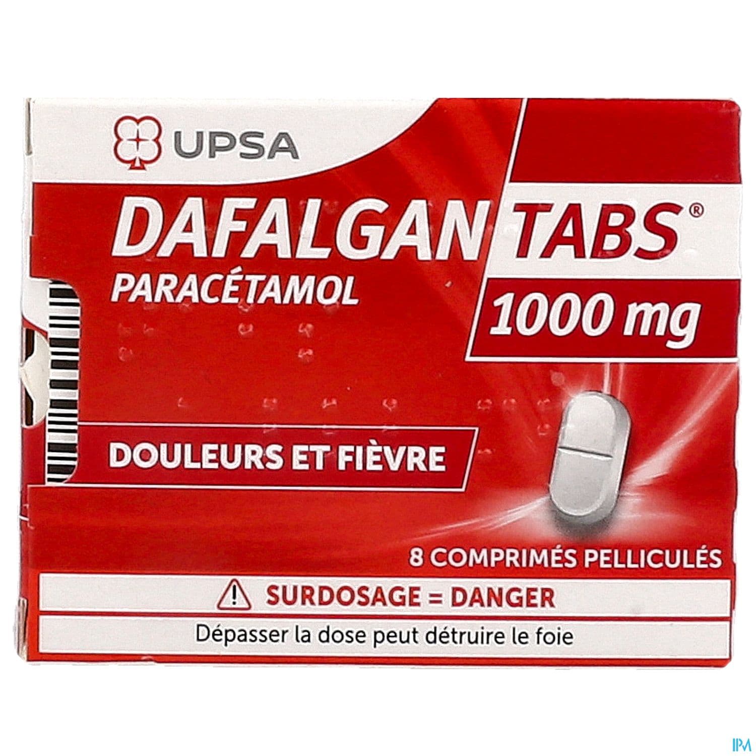 DAFALGANTABS 1000MG CPR 8