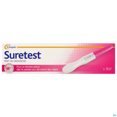 SURETEST TEST GROSSESSE 1