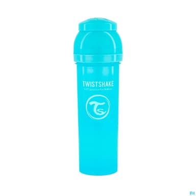 TWISTSHAKE BIB 330ML BLEU PAST 4M+