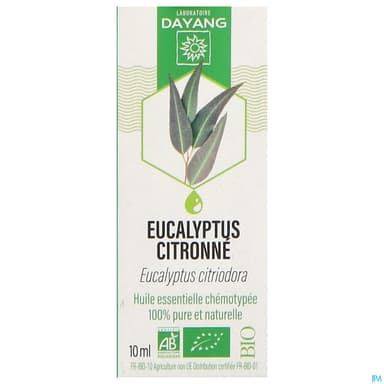 Dayang Huile Essentielle Eucalyptus Citronne Bio 10ml