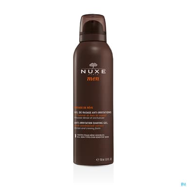 Nuxe Men Rasage De Reve Gel De Rasage Antiirritations Toutes Peaux Meme Sensibles 150ml