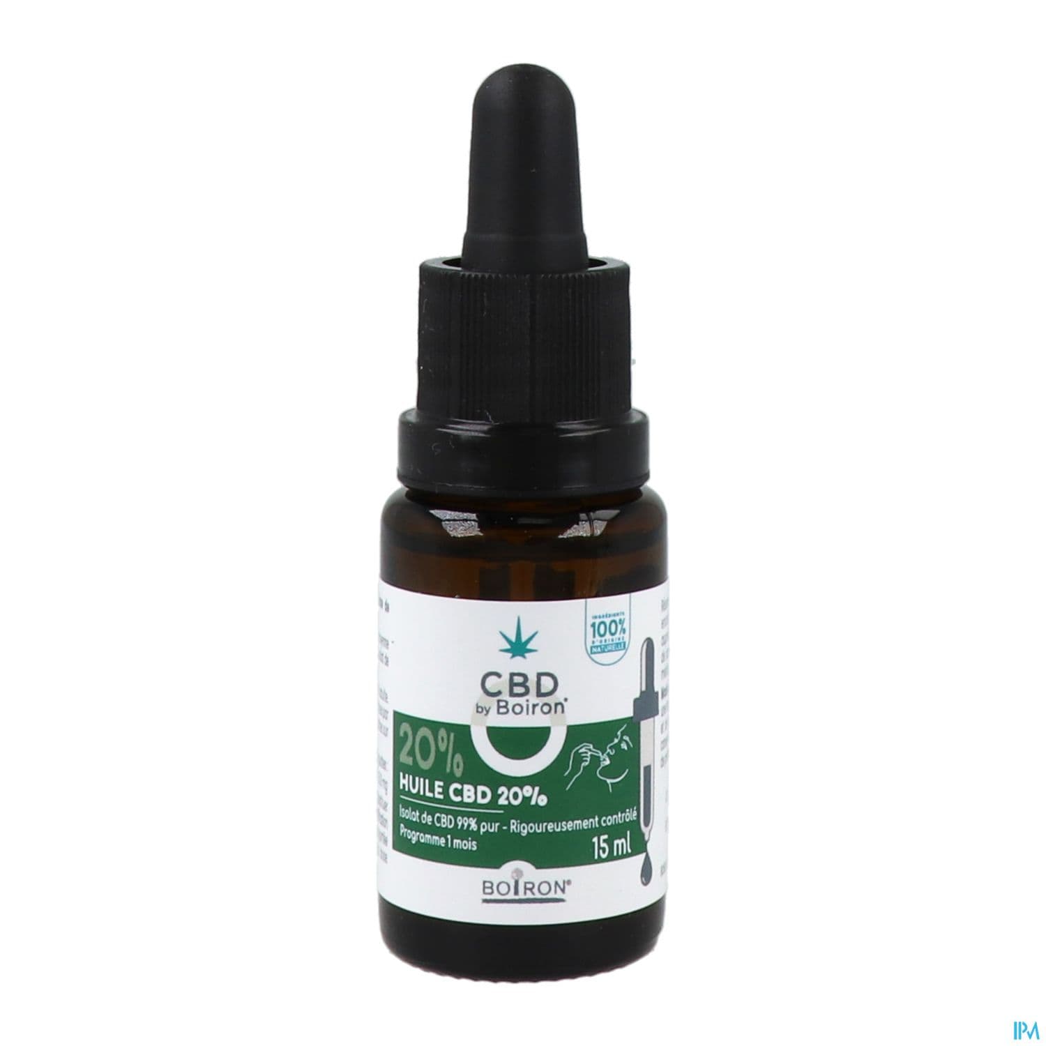 CBD BY BOIRON HUILE 20% 15ML