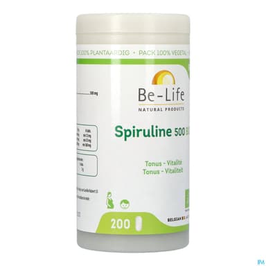 Be Life Spiruline 500 Bio Comprime 200