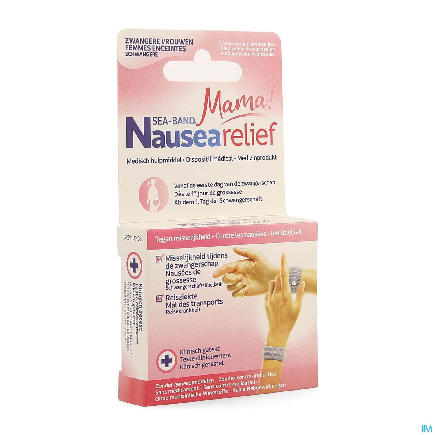 SEA-BAND BRACEL MAMA GRIS GROSSE 2