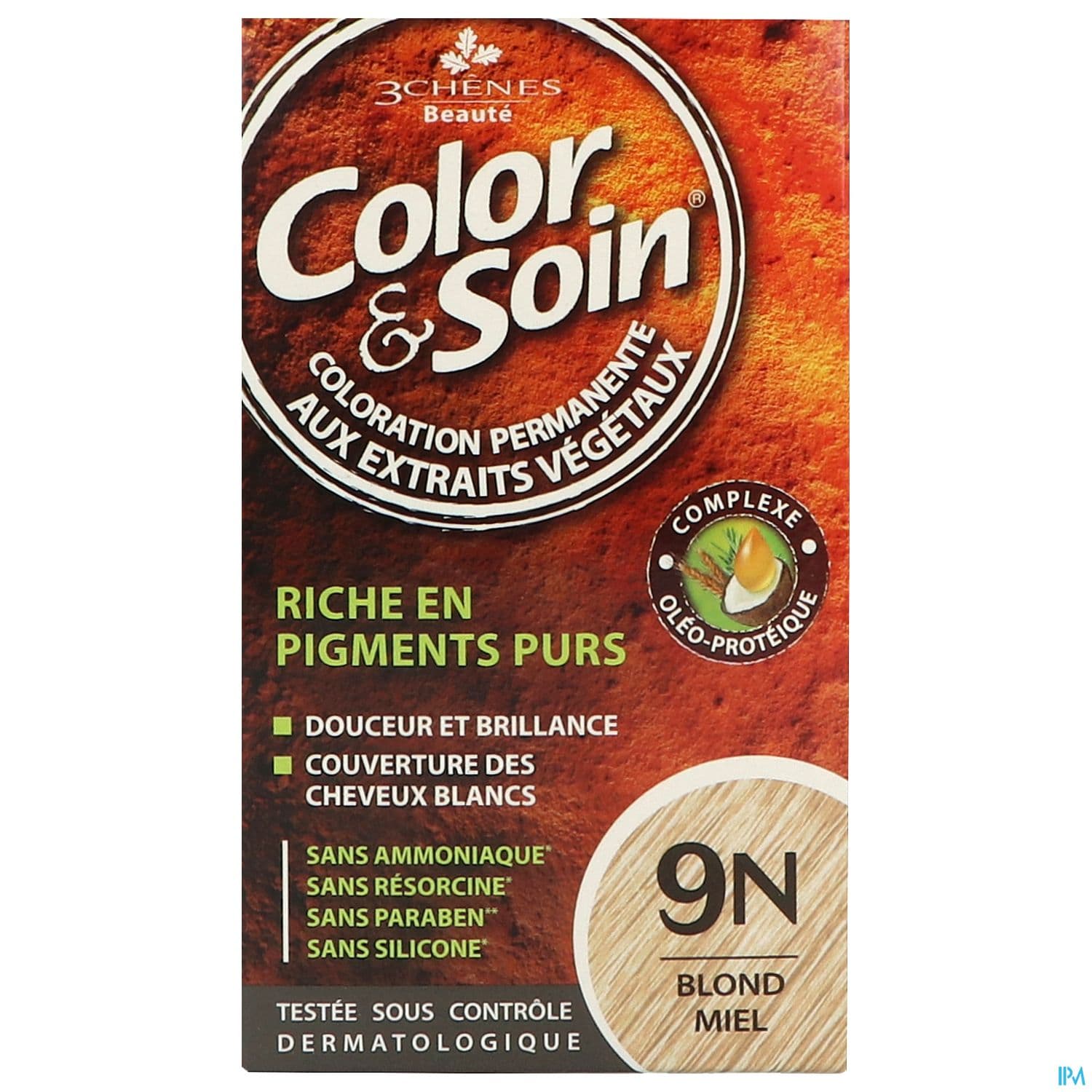 3 CHENES COLOR/SOIN BL MIEL 9N