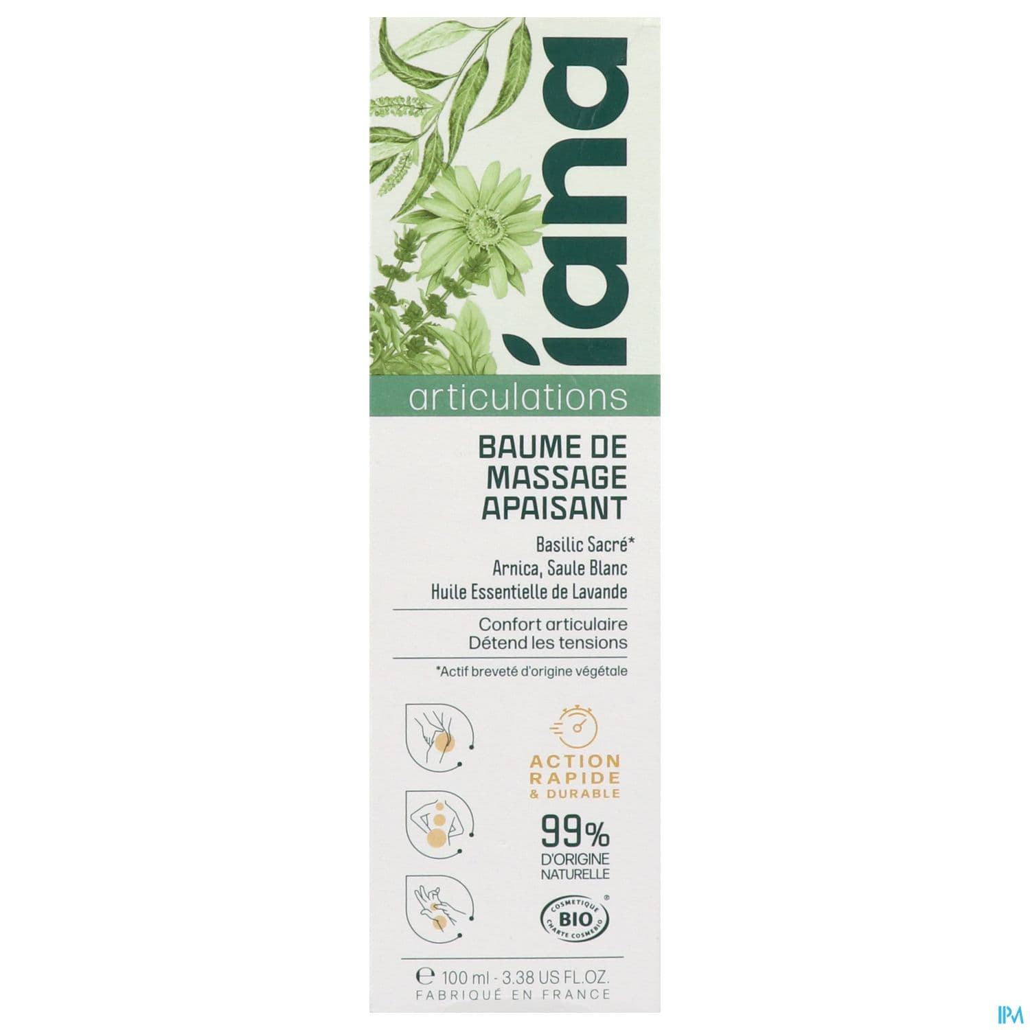 IANA BAUME MASSAGE APAISANT 100ML