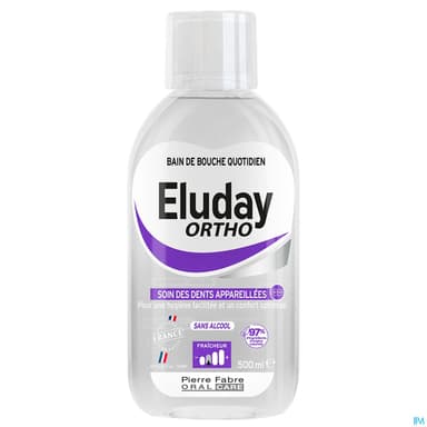 ELUDAY ORTHO BAIN BOUCHE 500ML