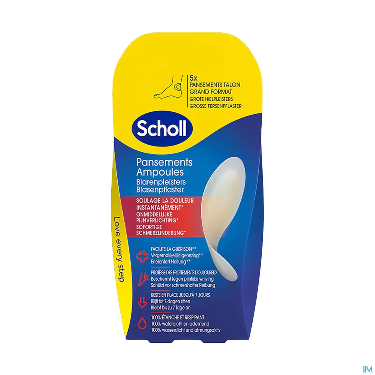 Scholl Pansement Ampoules Talon 5