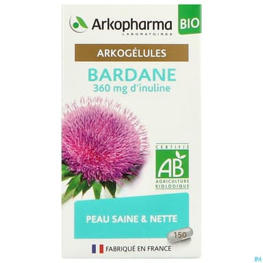 Arkopharma Arkogelules Bardane Bio Gelule 150