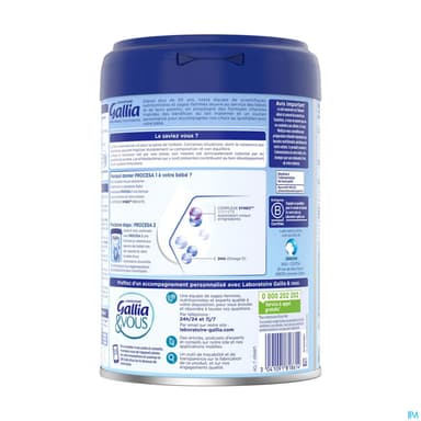GALLIA PROCESA LAIT 1AGE 800G