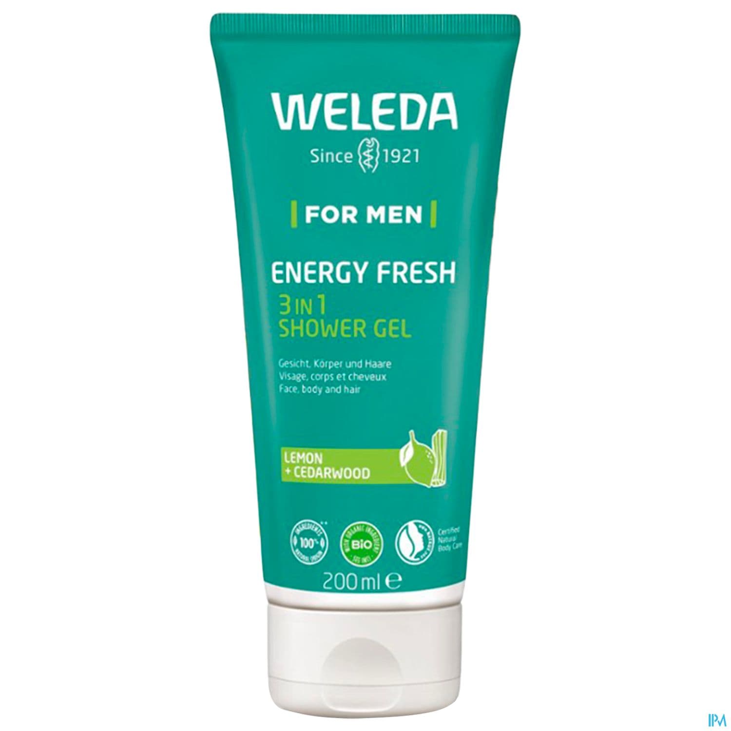 WELEDA HOM GEL DCH ENERGY 200ML