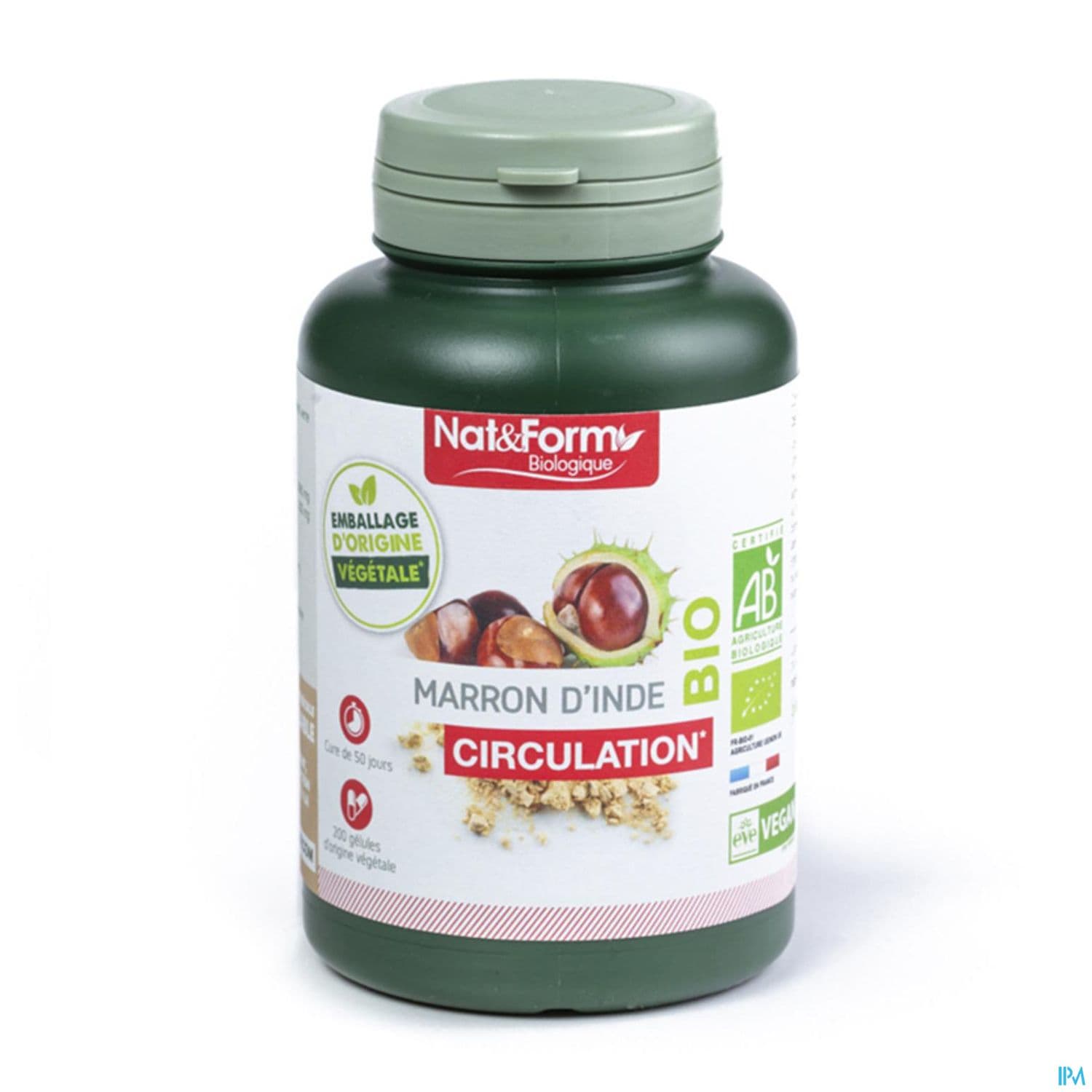 NAT&FORM BIO MARRON INDE GELVEG200