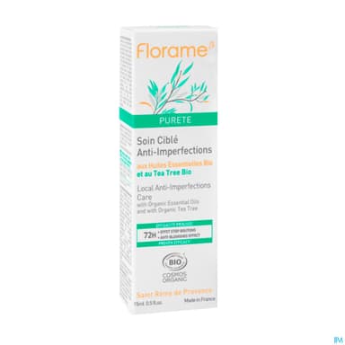 Florame Purete Soin Cible Antiimperfections Bio 15ml