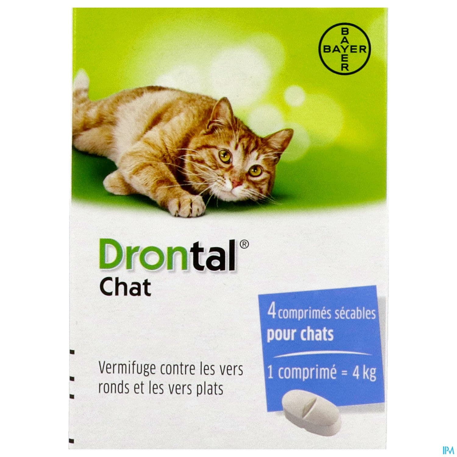 Drontal Chat Comprime Ellipsoide 4