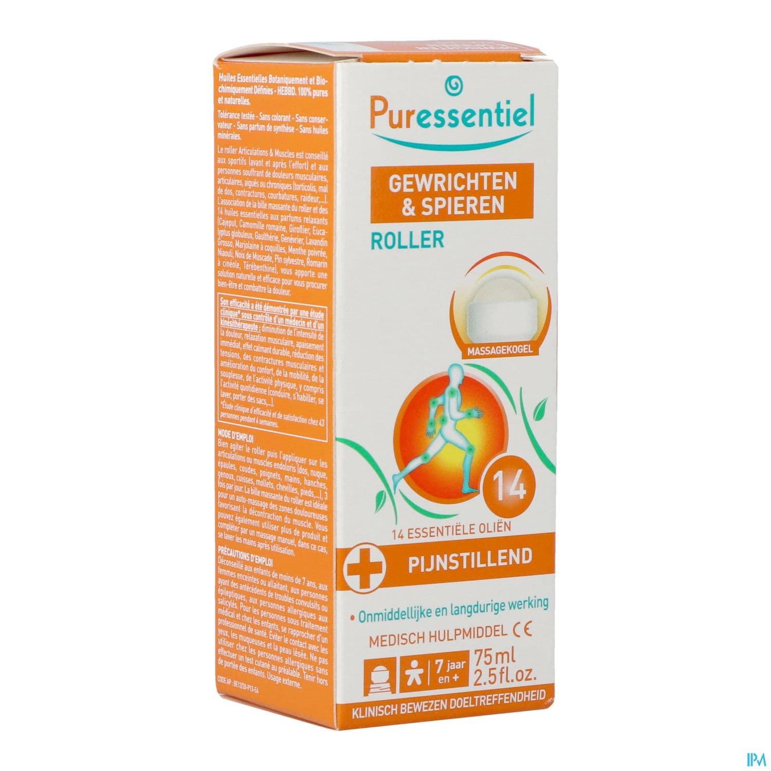 PURESSENTIEL ROLLER ARTICUL75ML