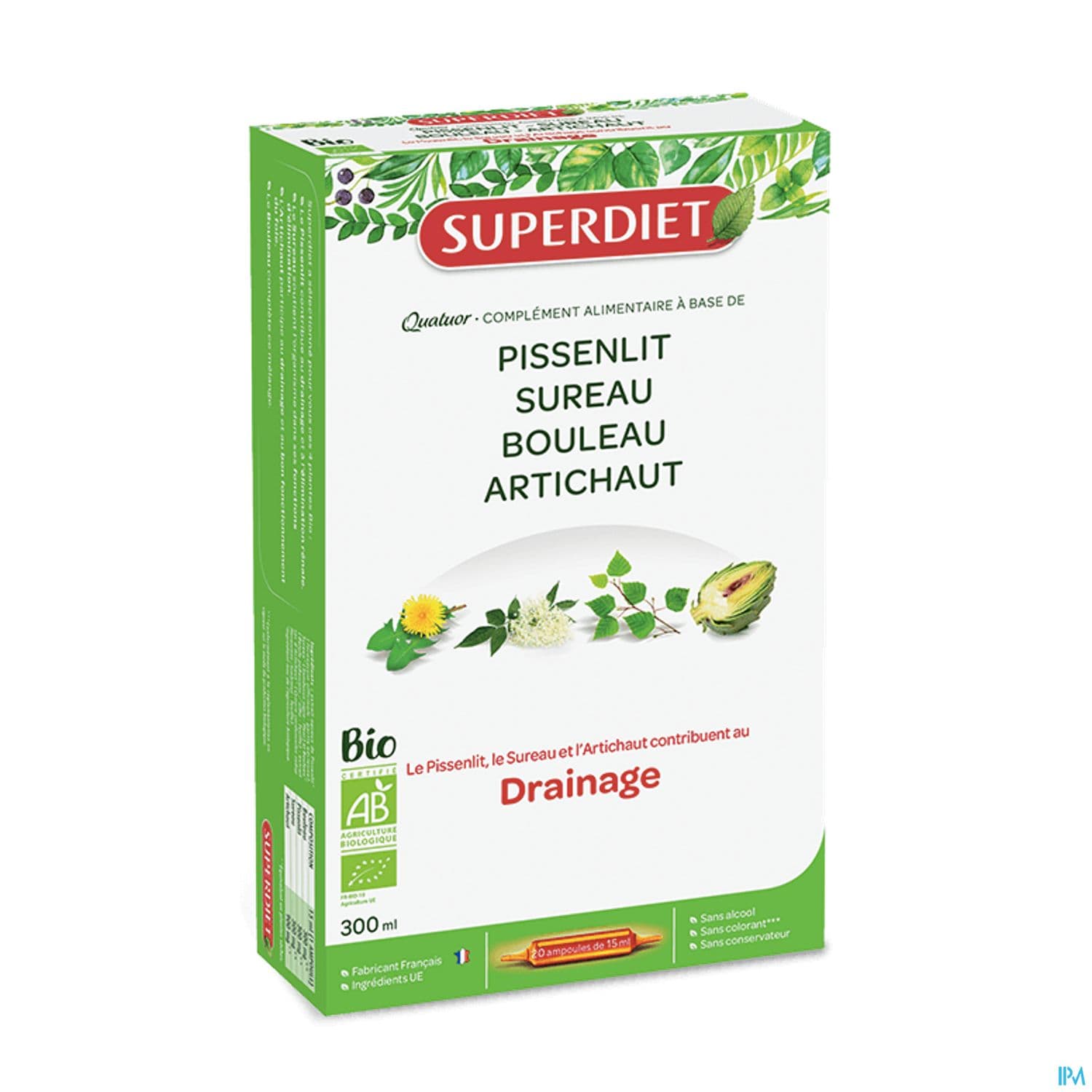 SUPERDIET QUAT DRAINAGE BIO AMP20