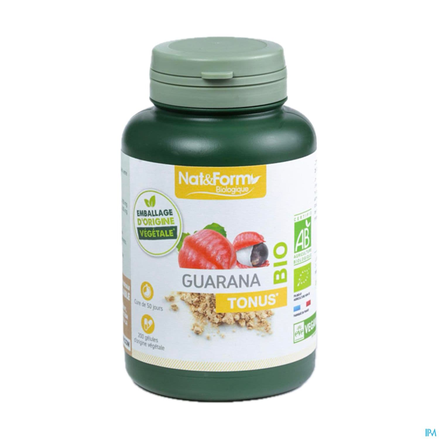 NAT&FORM BIO GUARANA GELVEG200