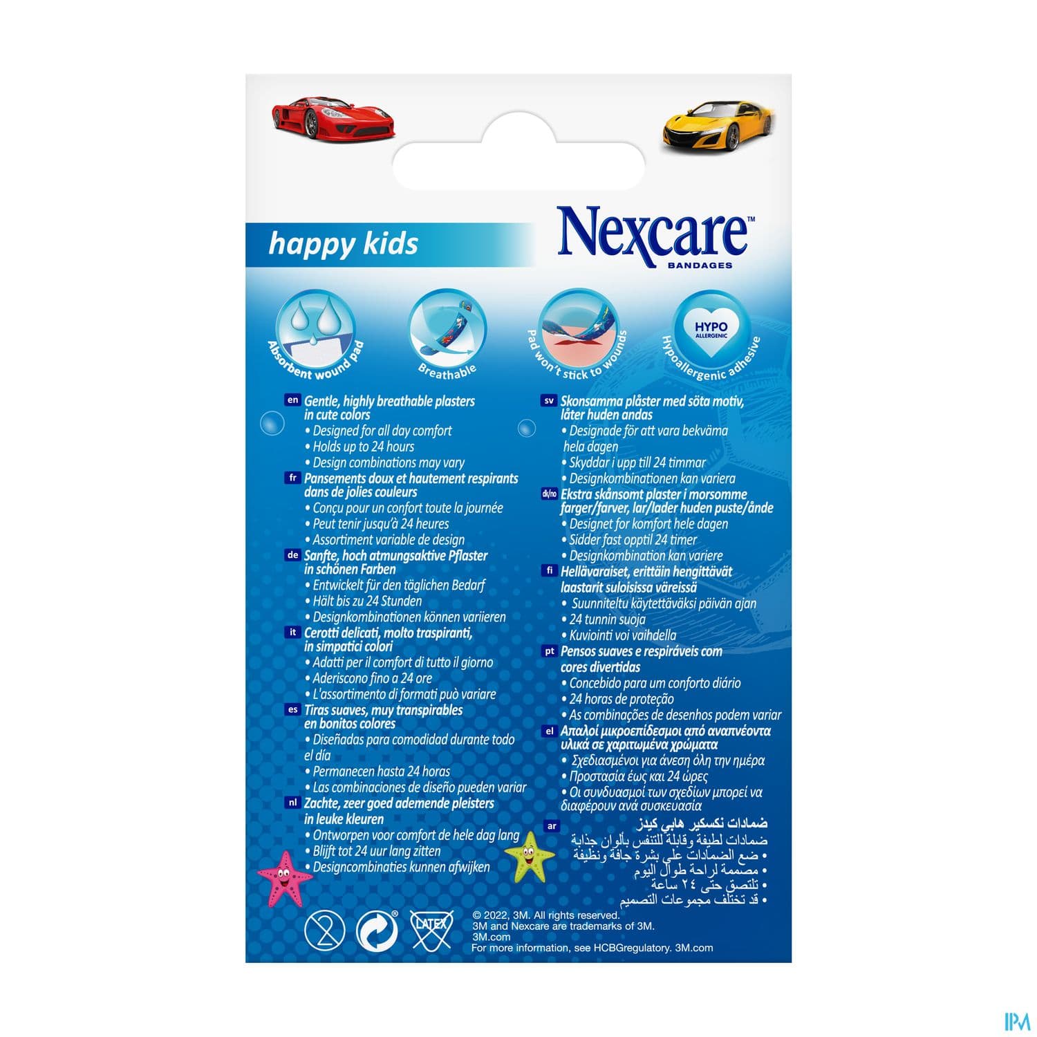 3m Nexcare Happy Kids Pansement Heros 20