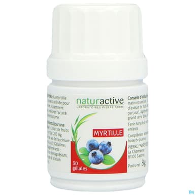 NATURACTIVE MYRTILLE GELUL 30