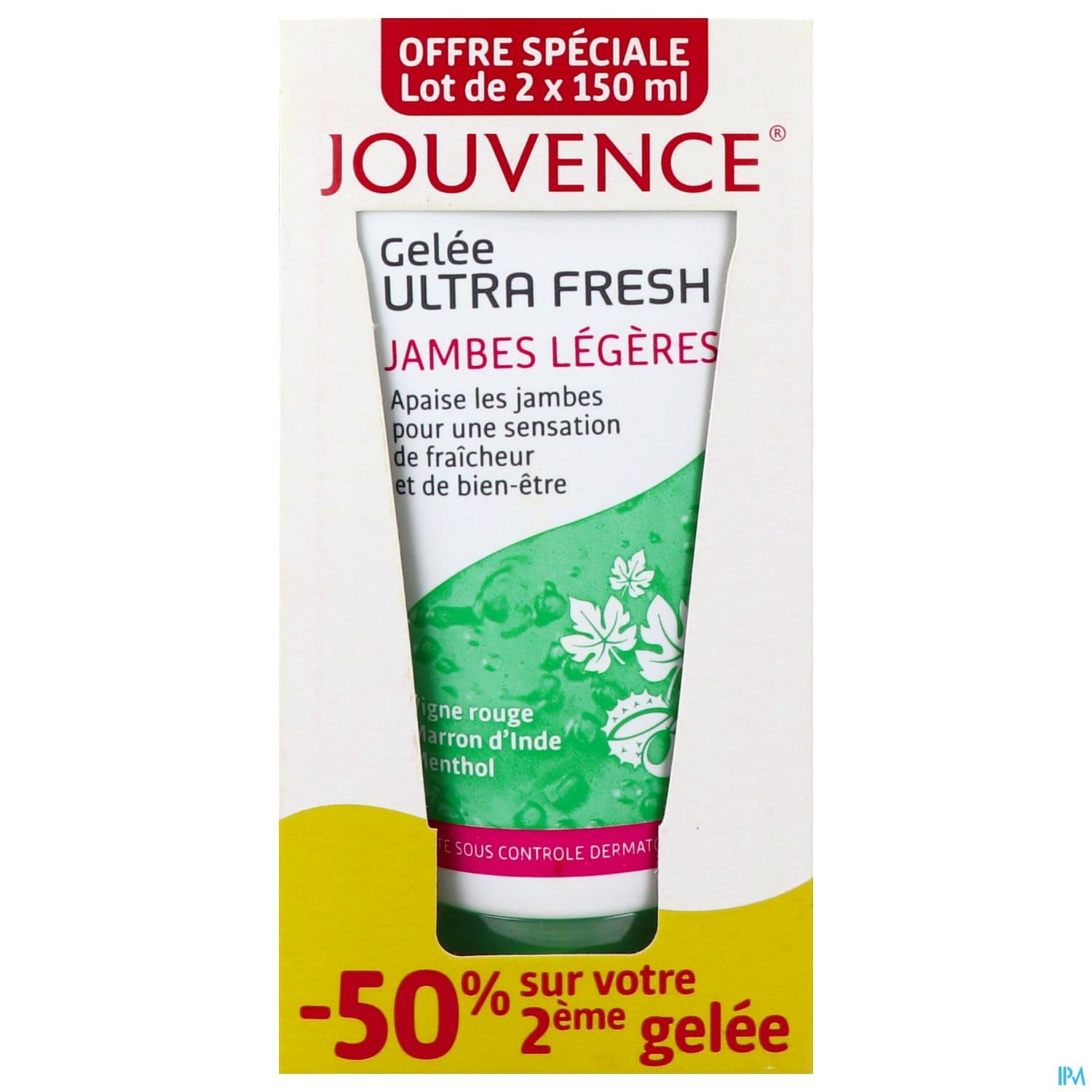 Abbe Soury Jouvence Circulation Gelee Ultra Fresh 150ml Duopack