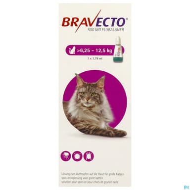 BRAVECTO SPOTON CT 6,25-12,5KGDOS1
