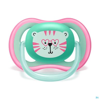 Avent Sucette Ultra Air Duo Jour Nuit Deco +18mois X2