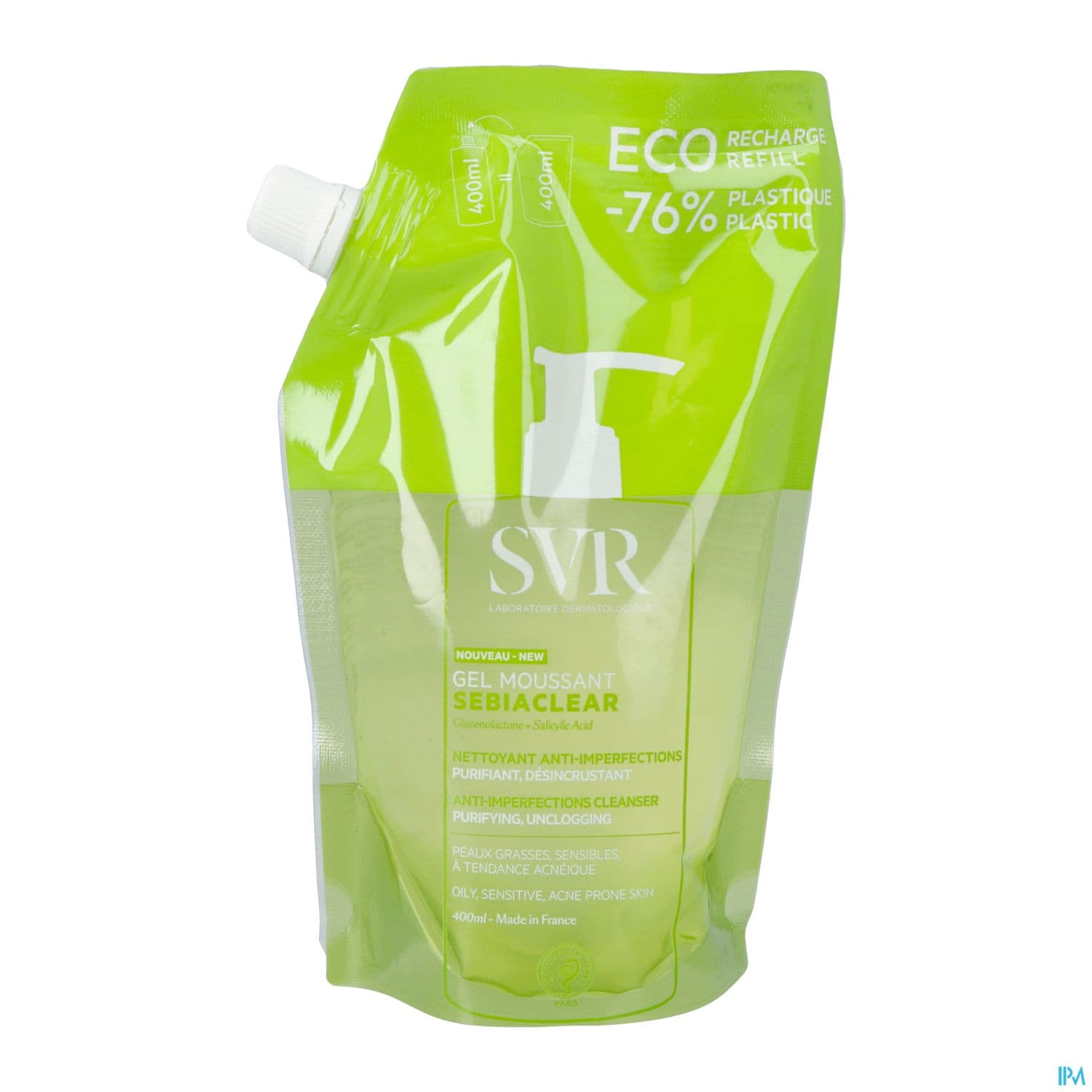 SVR SEBIACLEAR GEL MOUSS RECH