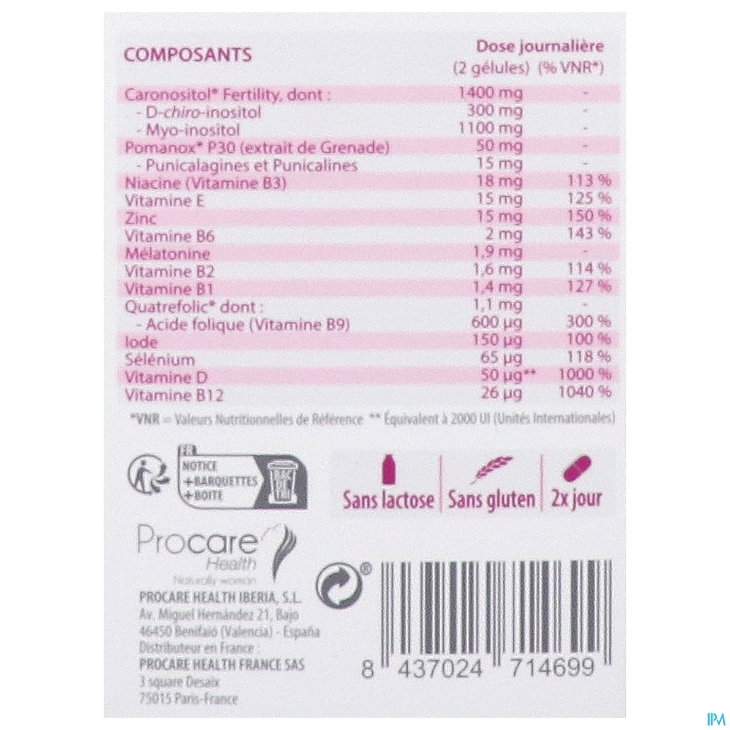 OVOSICARE FERTILITY GELULE 60