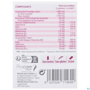 OVOSICARE FERTILITY GELULE 60
