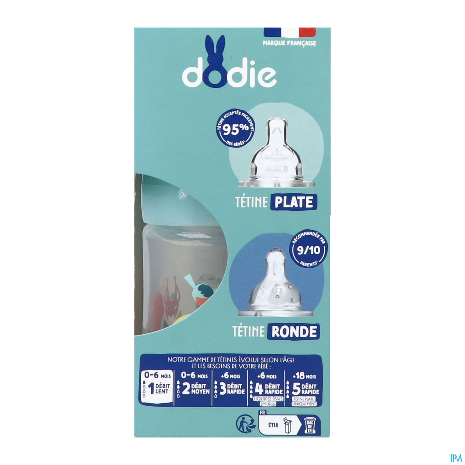DODIE KIT NAISSANCE BIB+TETIN 0-6M