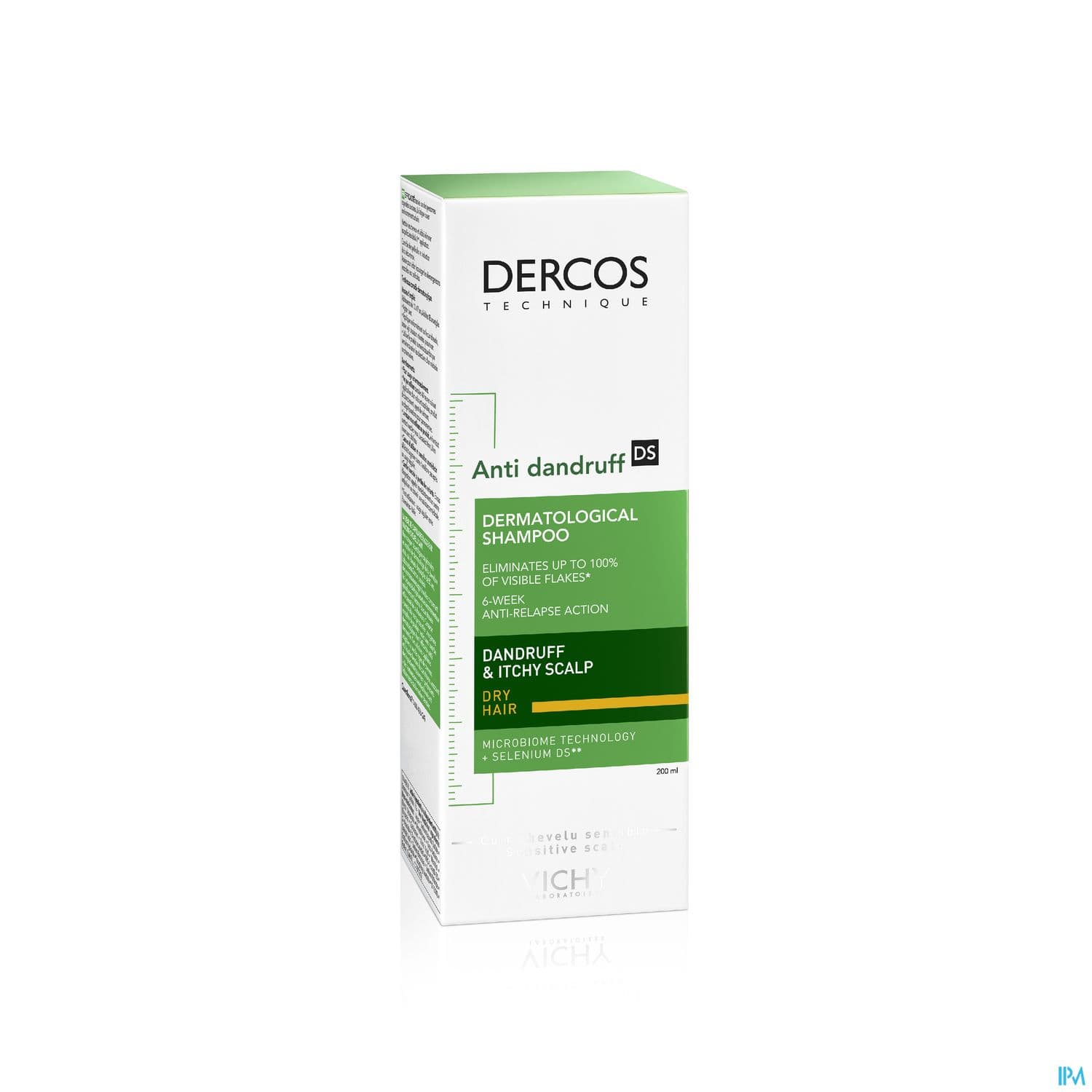DERCOS DS SH A/PEL SEC 200ML