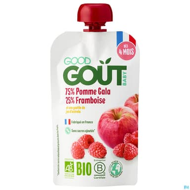 GOODGOUT FRAMBOISE 120G