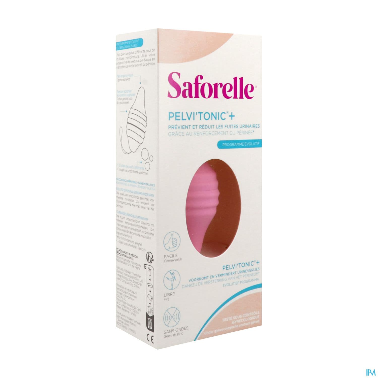 Saforelle Pelvi'tonic Dispositif Medical De Reeducation Perineale Evolutif