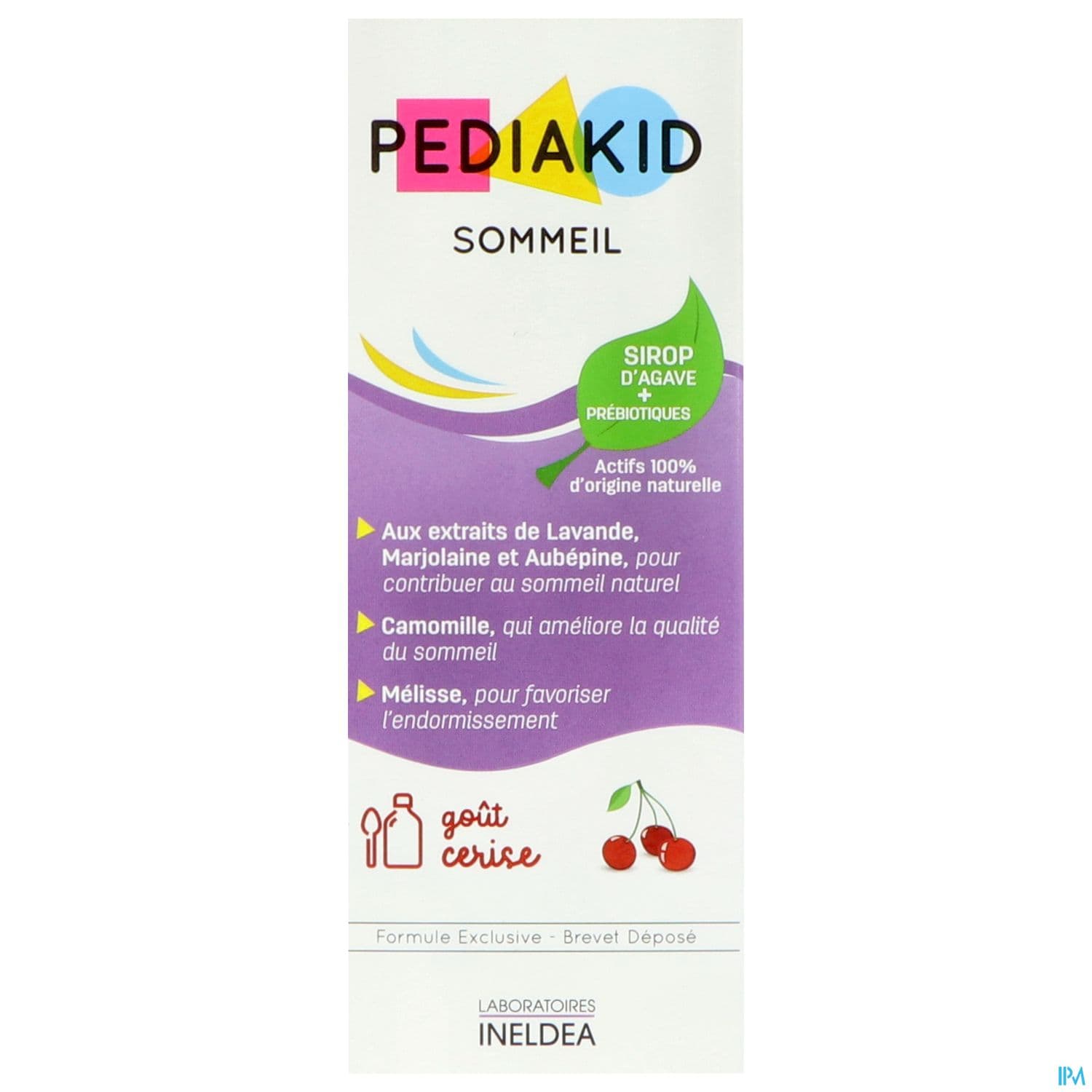 PEDIAKID SOMMEIL SP CERISE FL/125ML