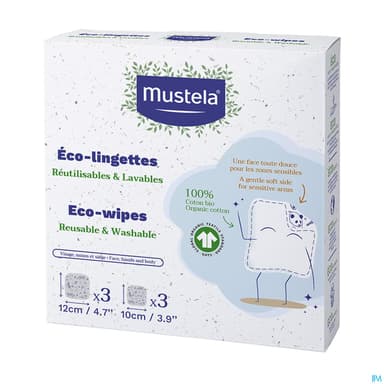 MUSTELA BB KIT ECO-LINGETTE 3P+3G