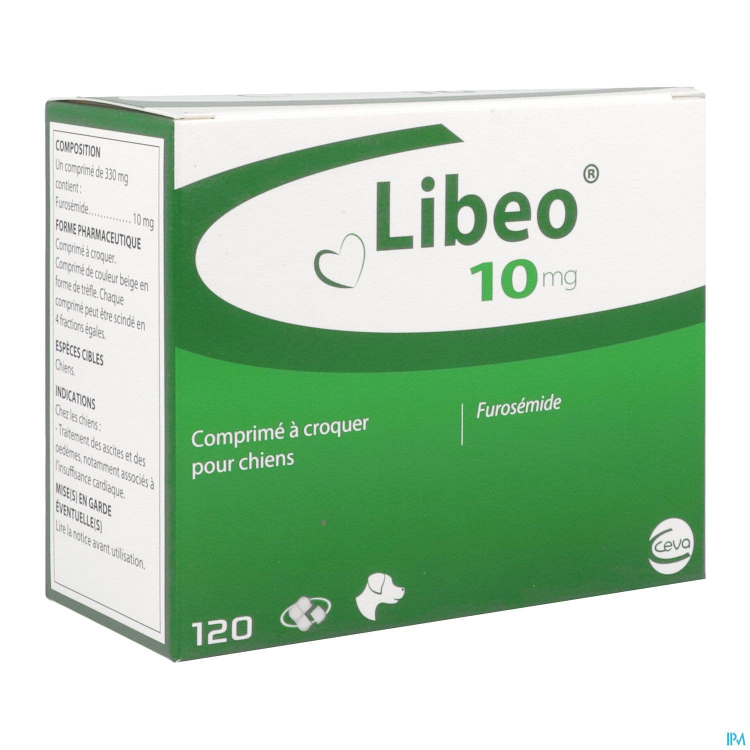 LIBEO CPR CHIEN 10MG 120