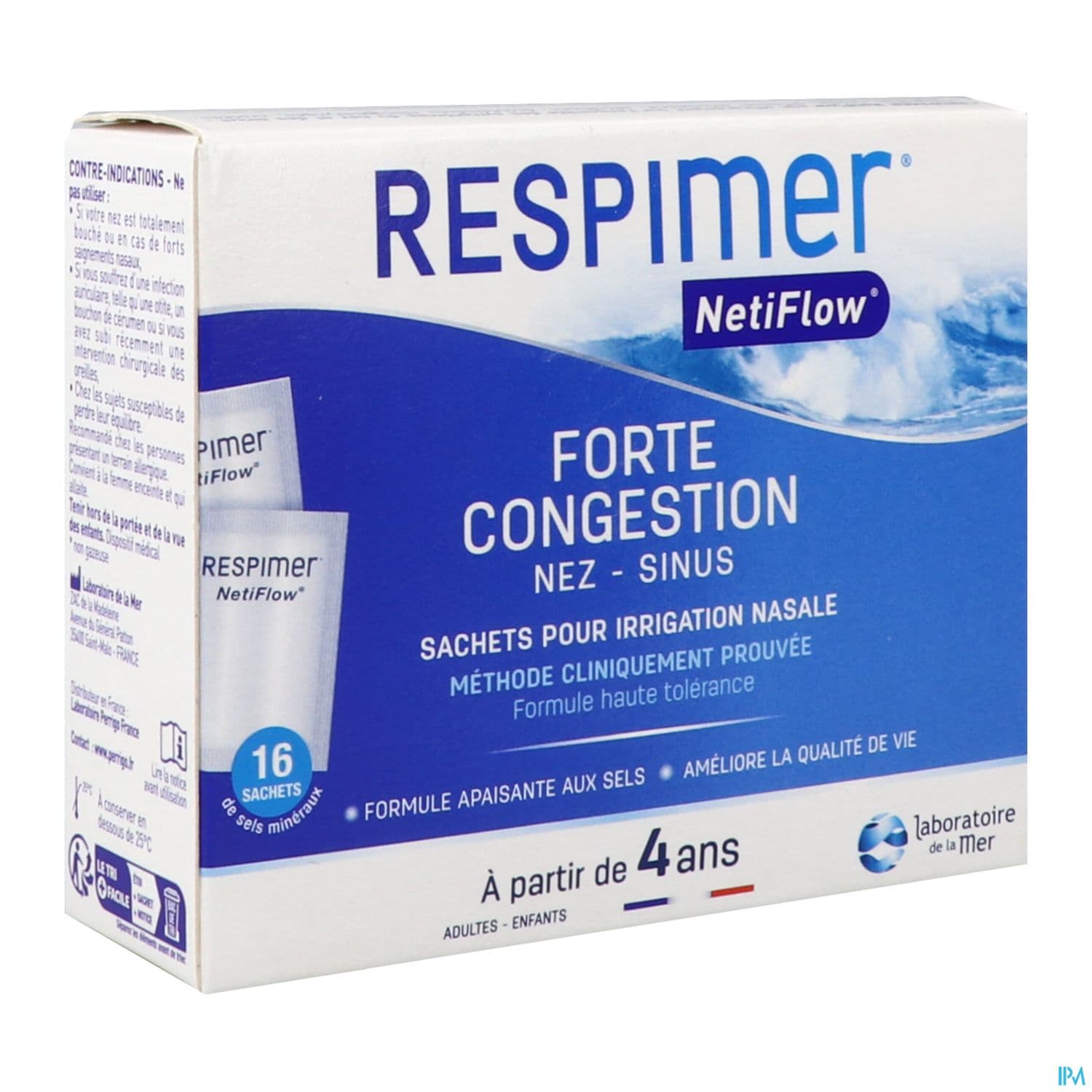Laboratoire De La Mer Respimer Netiflow Recharge Sachet 16