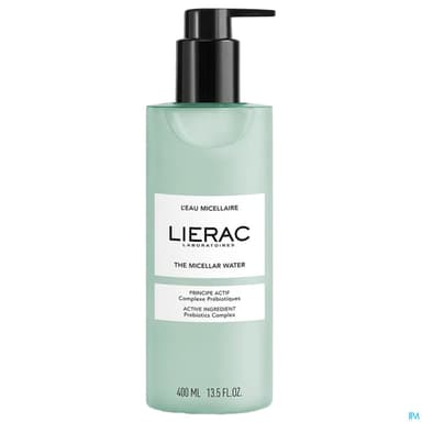 Lierac Demaquillant l'eau Micellaire Flacon Pompe 400ml