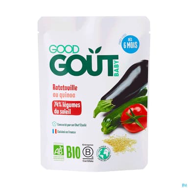 GOODGOUT RATATOUILLE DE QUINOA190G