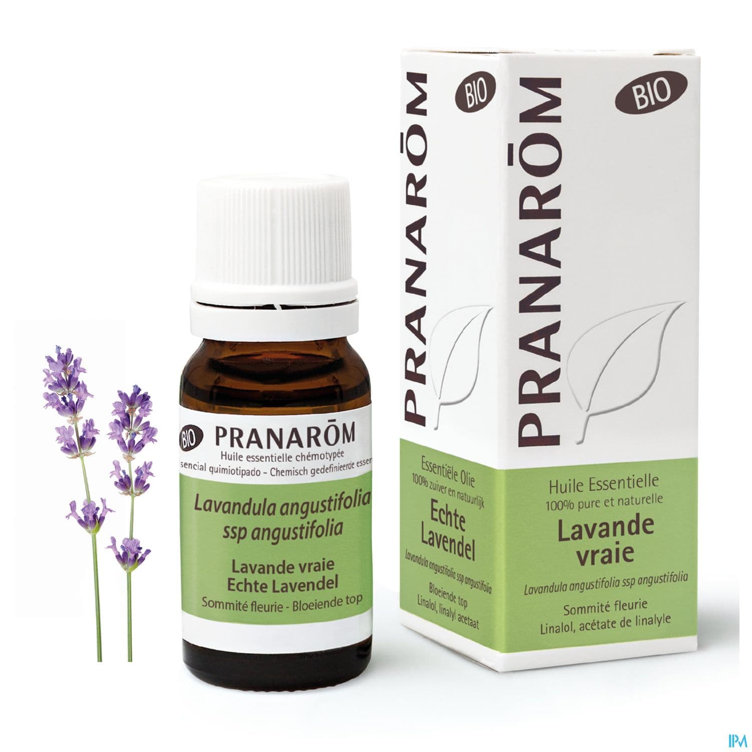 Pranarom Huile Essentielle Bio Lavande Vraie Sommite Fleurie 10ml