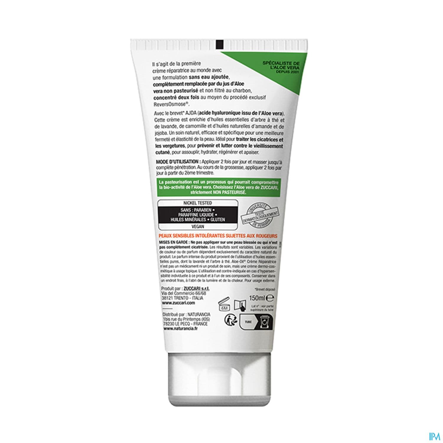 ALOE VERA ALOE OIL CR REPAR 150ML