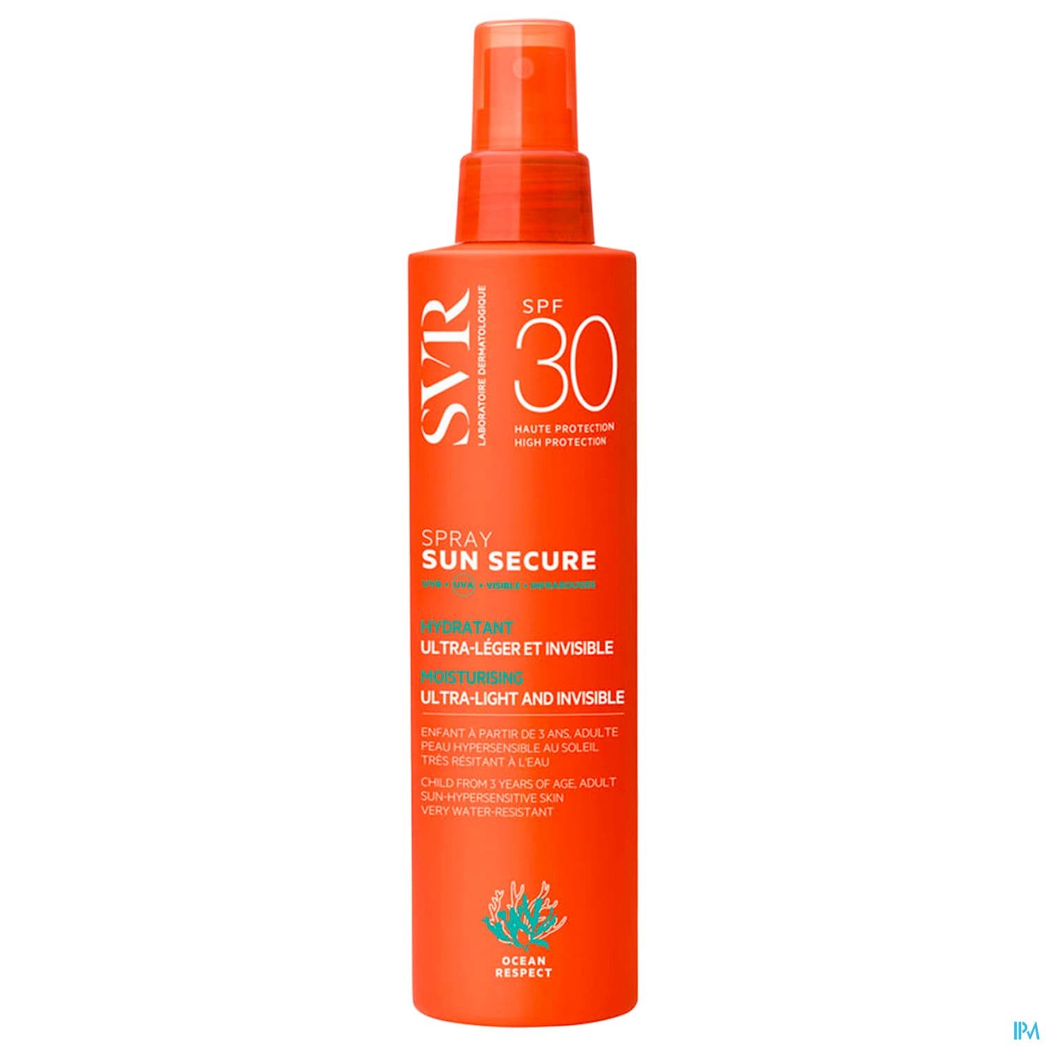 SVR SUN SECURE SPF30 SPRAY 200ML