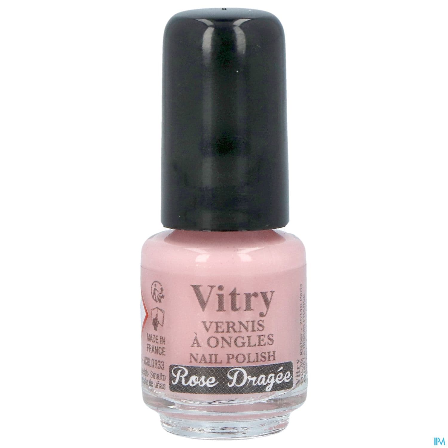 Vitry Vernis Ongles Rose Dragee Mini 4ml