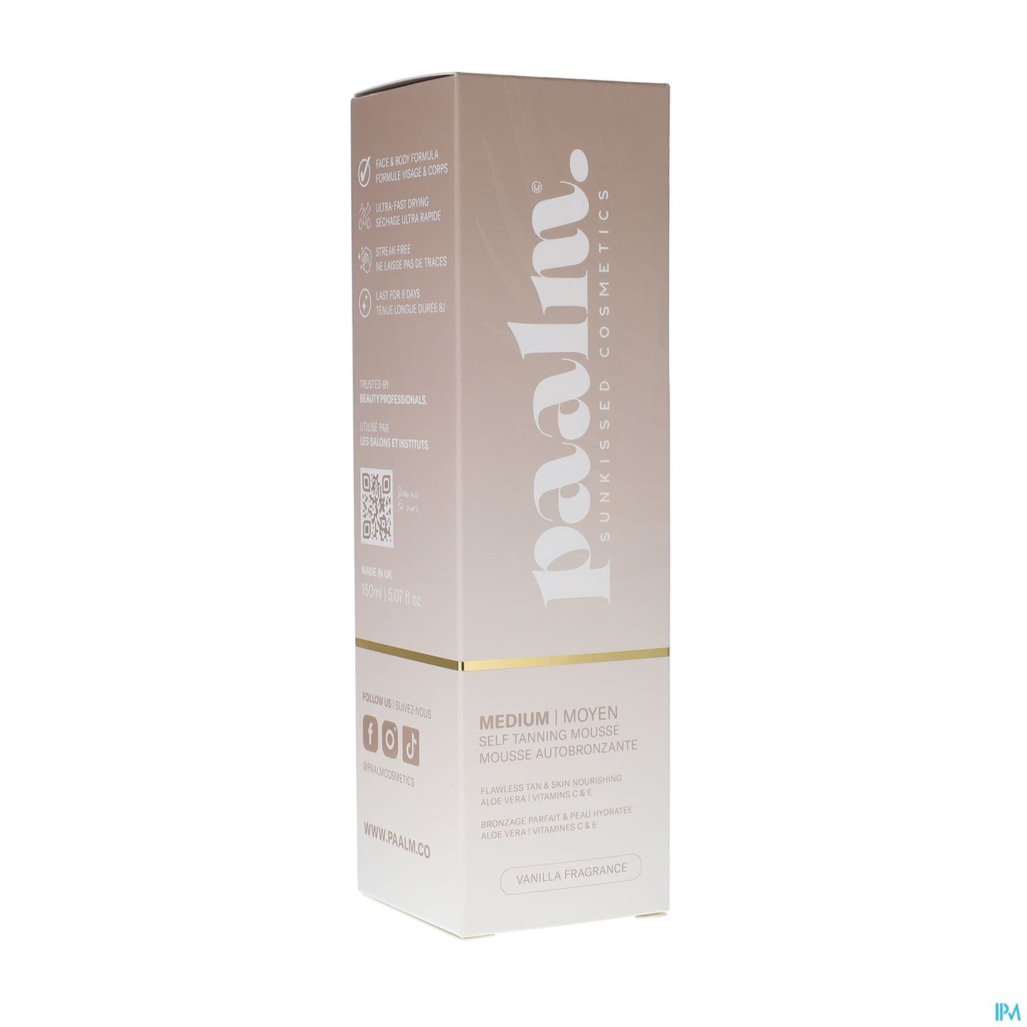 Paalm Mousse Autobronzante Medium 150ml