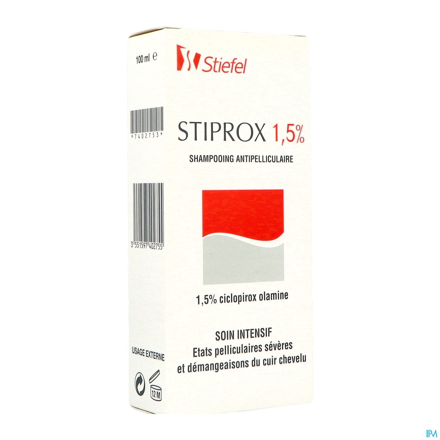 STIPROX SH A/PEL INT 1,5% 100ML