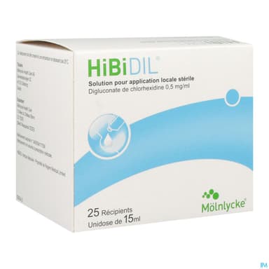 HIBIDIL 0,05% SOL EXT DOSE 15ML 25