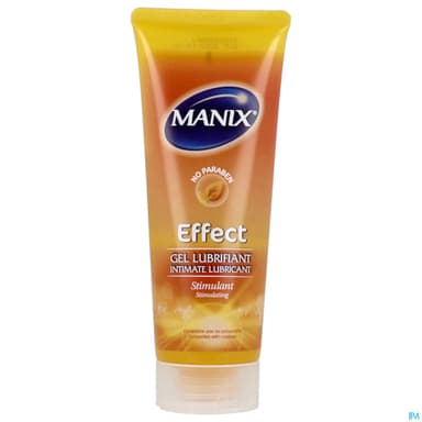 Manix Effect Gel Lubrifiant Sensation Intense 80ml